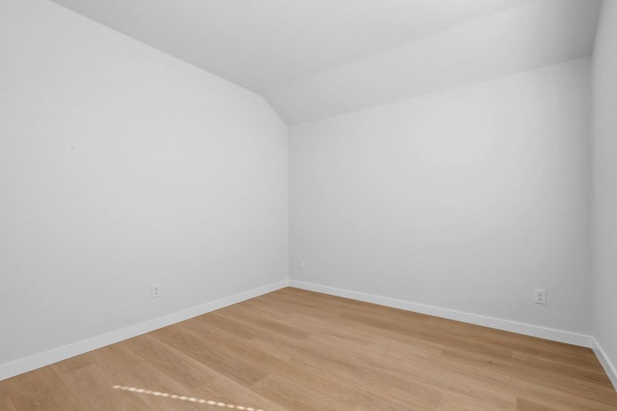 Representative unfurnished interior of a home built from the Iverson I by Cheldan Homes in Pitcock Addition, Graham (Image 62).