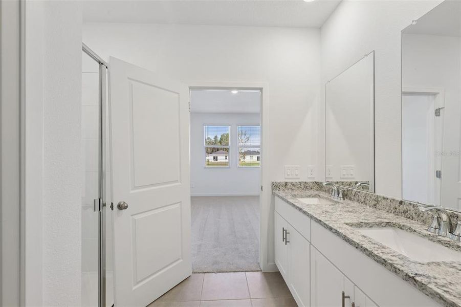 Furnished interior view inside a new home in Flagler Village - Classic Series, Palm Coast (Image 11).