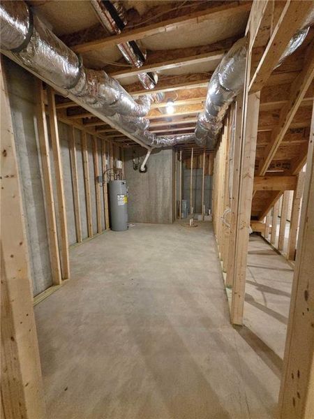 In-progress construction of a new home in , Waleska, GA (Image 19).