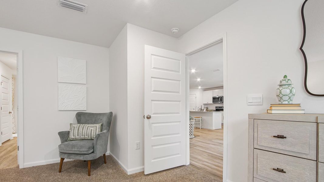 Furnished interior view inside a new home in Ashton Park Phase III, Freeport (Image 11).
