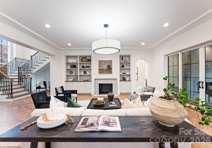 Furnished interior view inside a new home in , Charlotte (Image 10).