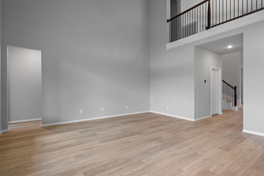 Spacious, unfurnished interior of a new home in Bridgeland 55', Cypress (Image 16).