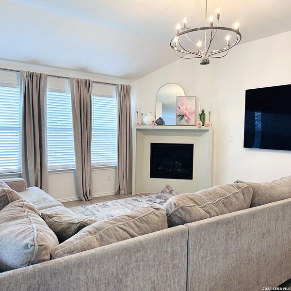 Furnished interior view inside a new home in Corley Farms, Boerne (Image 23). Furnished interior view inside a new home in Corley Farms, Boerne (Image 23).