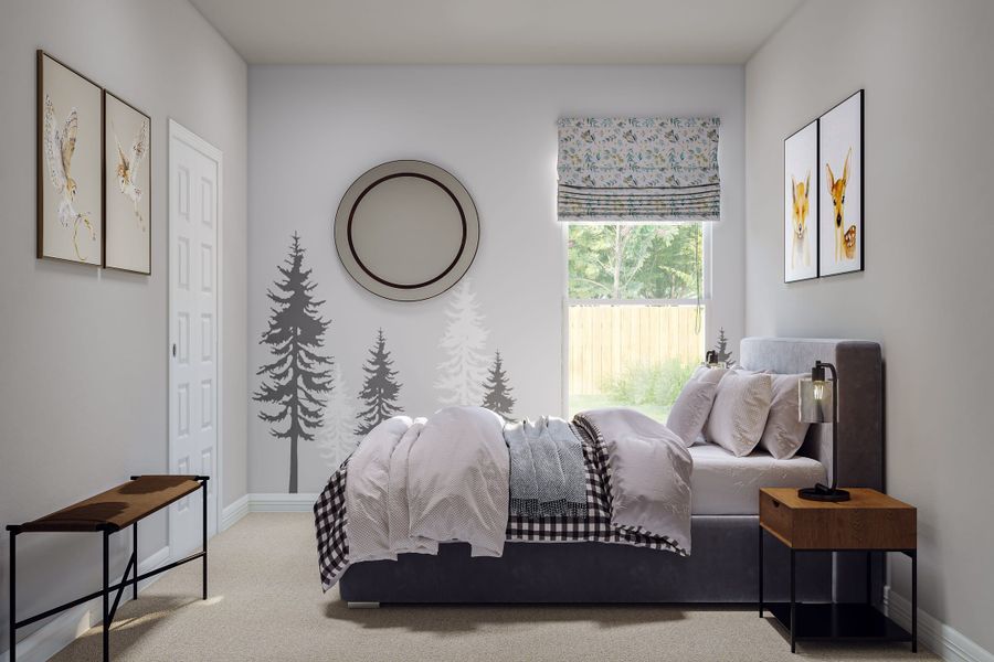 Furnished interior view inside a new home in Trillium, Richmond (Image 10).