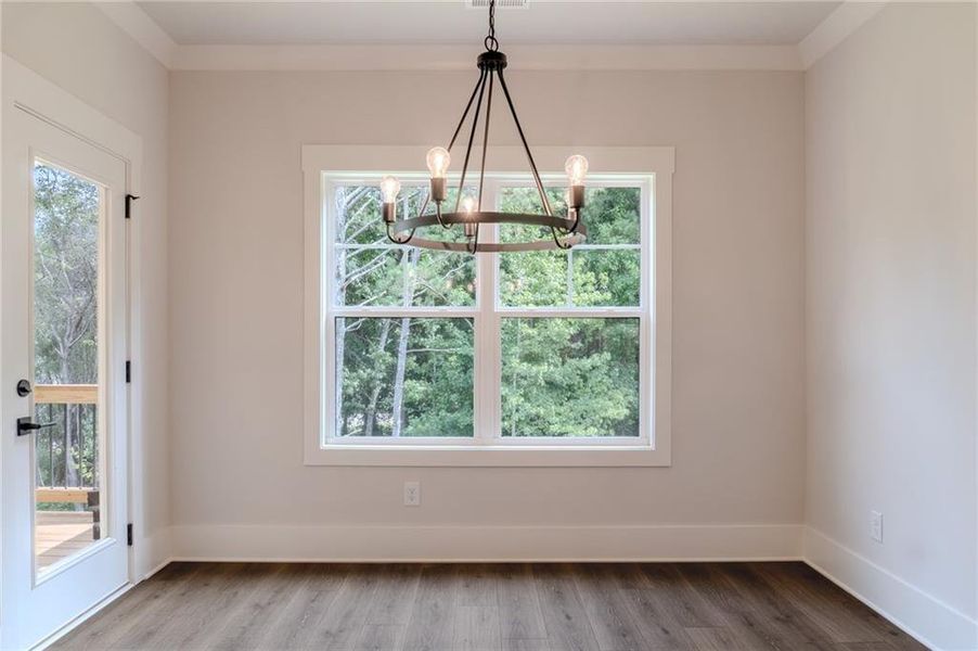 Spacious, unfurnished interior of a new home in Riverwalk, Monroe (Image 32).