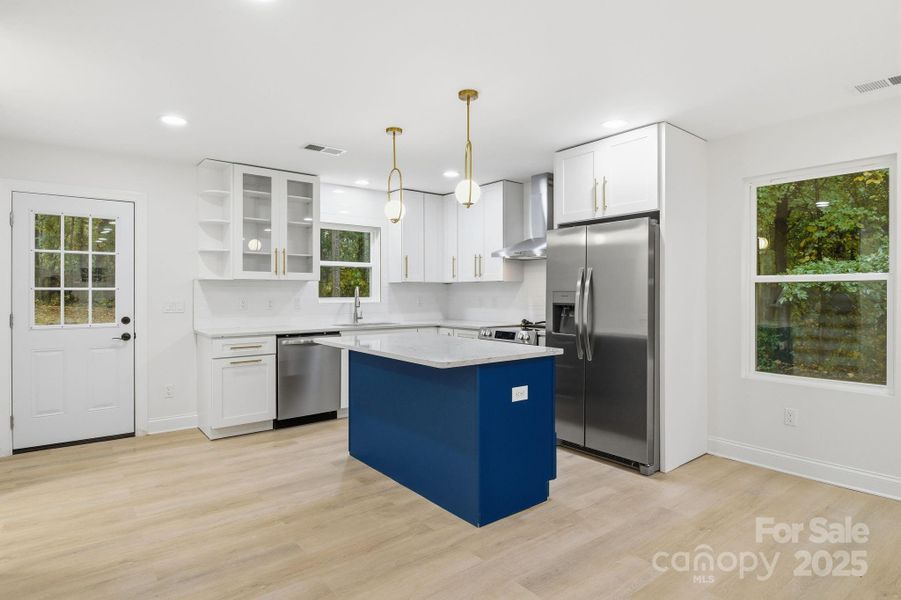 Furnished interior view inside a new home in , Charlotte (Image 9).