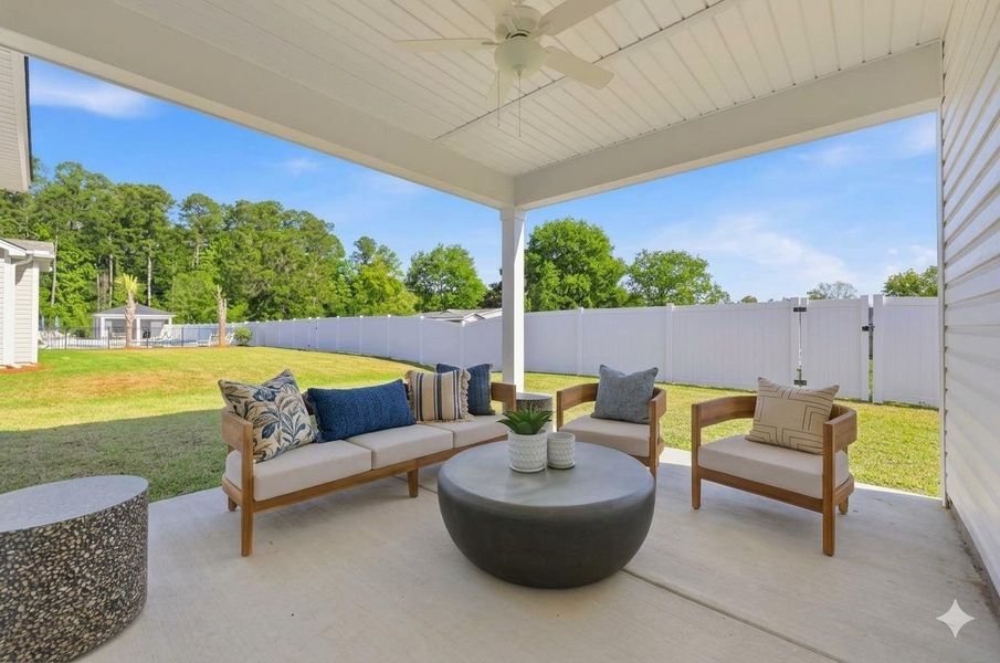 Exterior details and patio area of a home in Oak Hollow, Longs (Image 4). Exterior details and patio area of a home in Oak Hollow, Longs (Image 4).