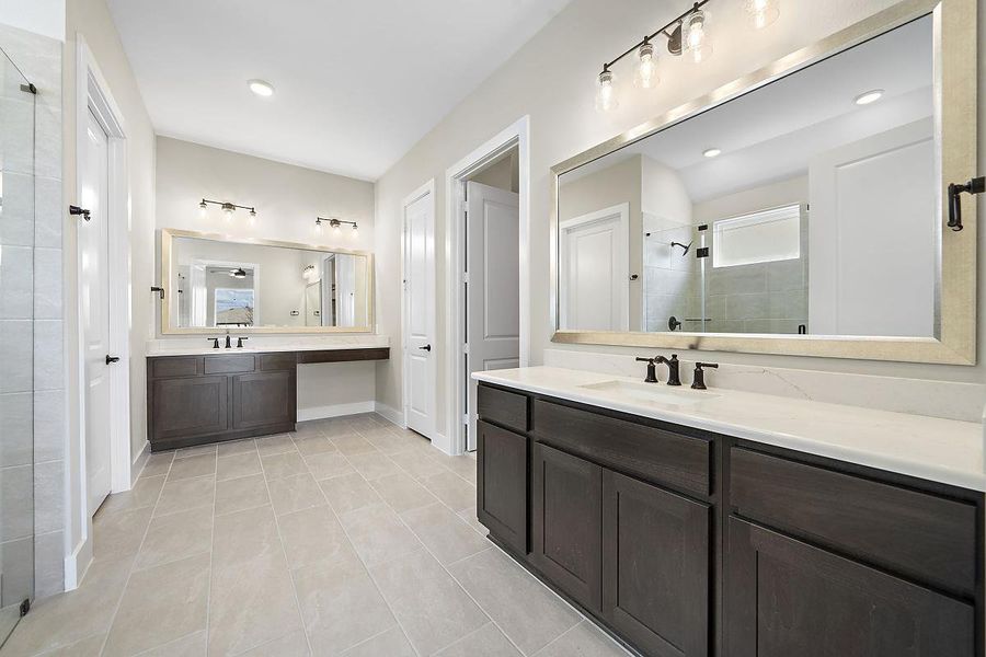 Representative furnished interior of a home built from the Sweet Clover by Caldwell Homes in Chambers Creek, Willis (Image 7). Representative furnished interior of a home built from the Sweet Clover by Caldwell Homes in Chambers Creek, Willis (Image 7).