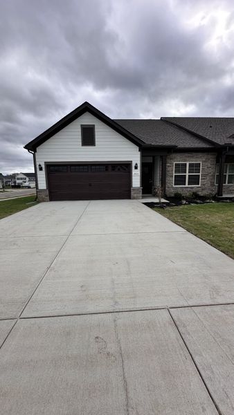 Front exterior of a new home in Veterans Cove, Murfreesboro, TN, highlighting curb appeal (Image 31).