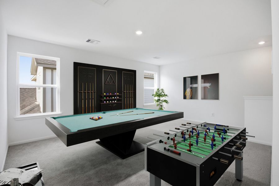 Furnished interior view inside a new home in Hockley Meadows, Hockley (Image 14).