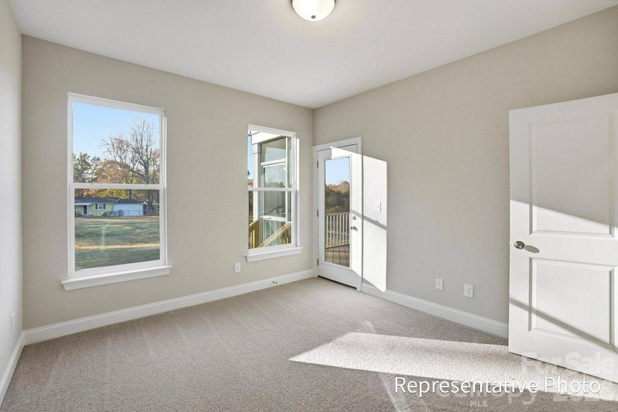Spacious, unfurnished interior of a new home in Waterford Commons, Rock Hill (Image 11).