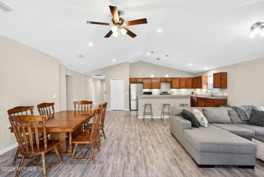 Furnished interior view inside a new home in , Jacksonville (Image 14).