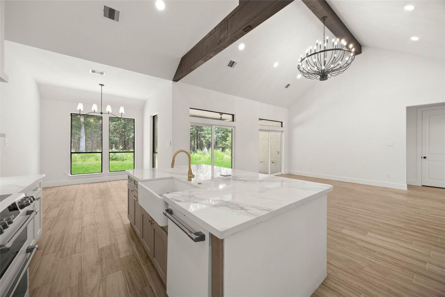Furnished interior view inside a new home in , Dayton (Image 10). Furnished interior view inside a new home in , Dayton (Image 10).