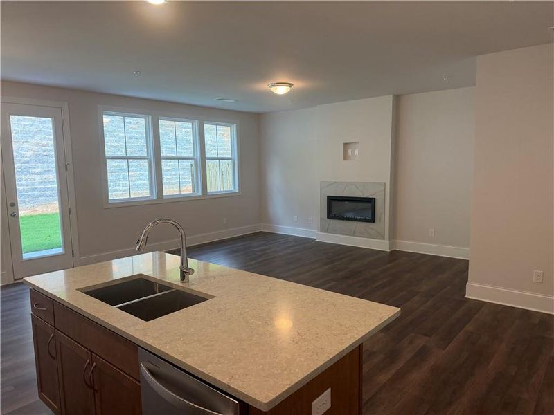 Furnished interior view inside a new home in , Marietta (Image 5).