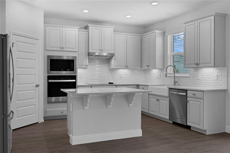 Furnished interior view inside a new home in Waterleigh, Winter Garden (Image 11).