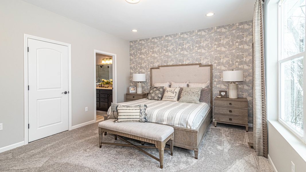 Representative furnished interior of a home built from the The Kensington by Norfolk Homes in Valleys, Jackson (Image 30).