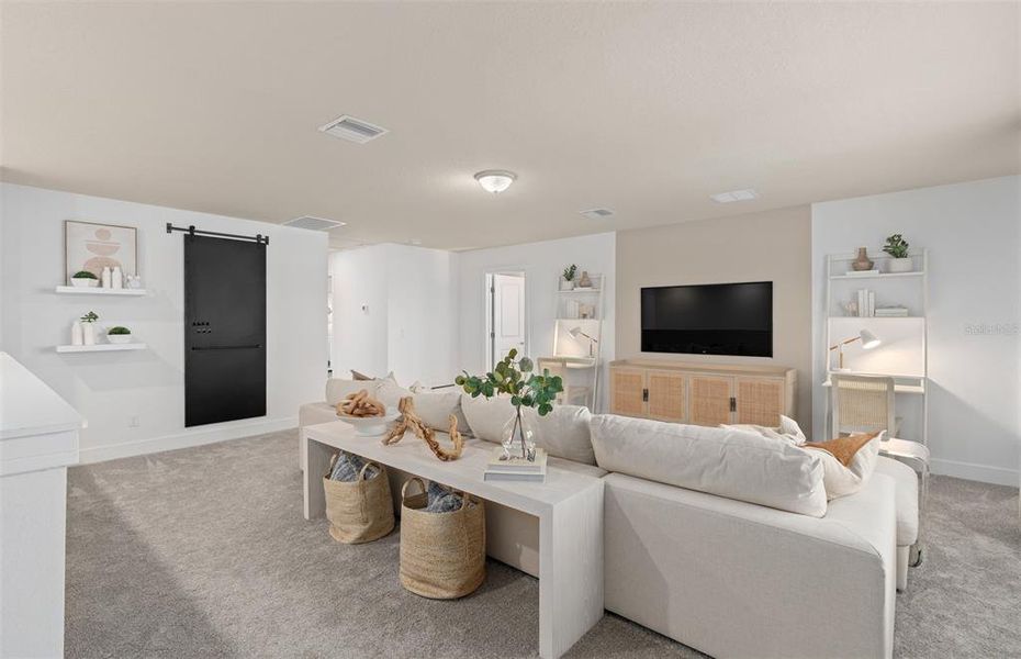 Furnished interior view inside a new home in Hartford Terrace, Davenport (Image 4). Furnished interior view inside a new home in Hartford Terrace, Davenport (Image 4).
