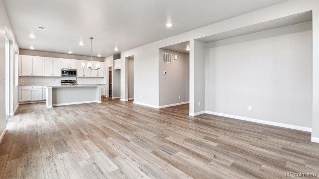 Spacious, unfurnished interior of a new home in Highlands Preserve, Mead (Image 12).