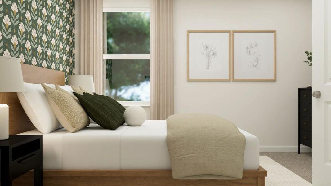 Furnished interior view inside a new home in Timber Ridge: Timber Ridge 42', Douglasville (Image 2).