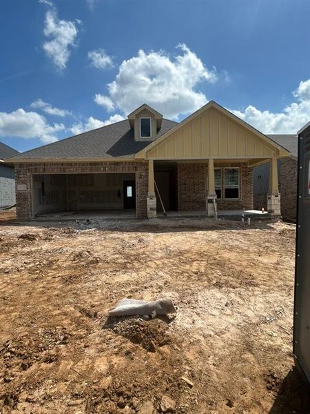 In-progress construction of a new home in Liberty Pointe, Gainesville, TX (Image 4).