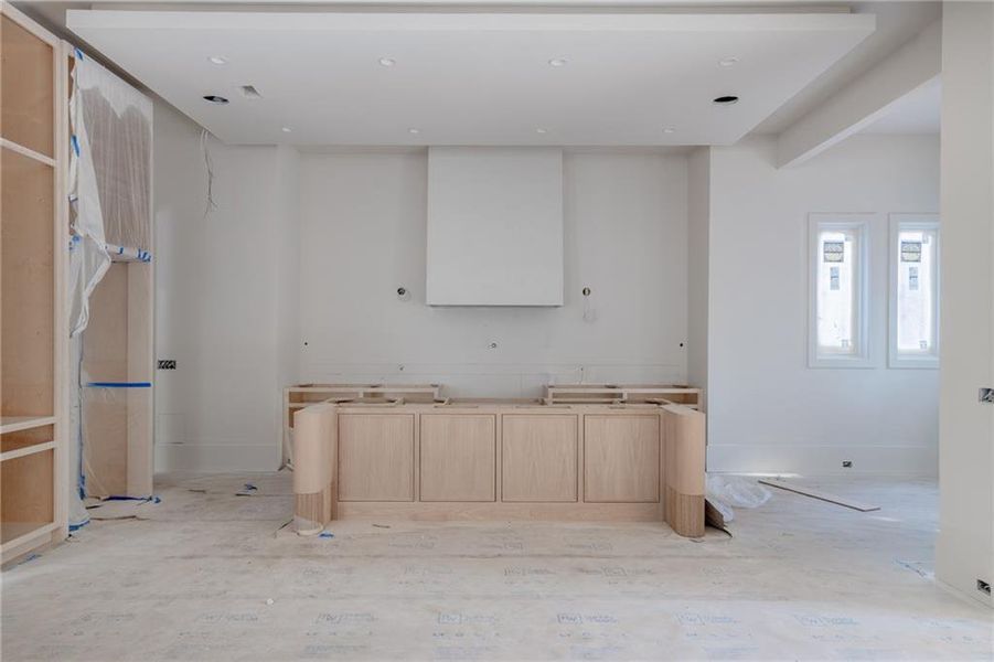 In-progress construction of a new home in , Brookhaven, GA (Image 4).