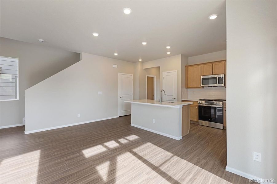 Furnished interior view inside a new home in , Aurora (Image 5).
