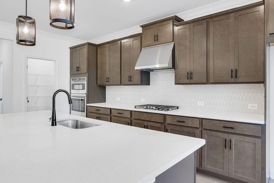 Furnished interior view inside a new home in Oakmead, Buford (Image 9).