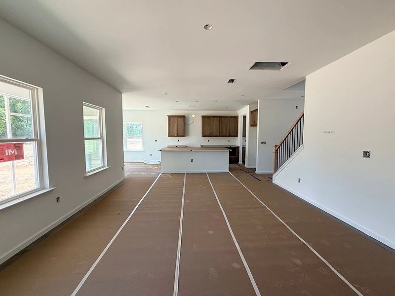 In-progress construction of a new home in The Point, Rolesville, NC (Image 20).