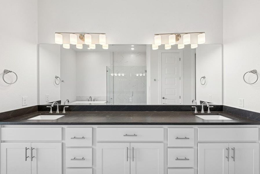 Furnished interior view inside a new home in Riverstone, Georgetown (Image 14).