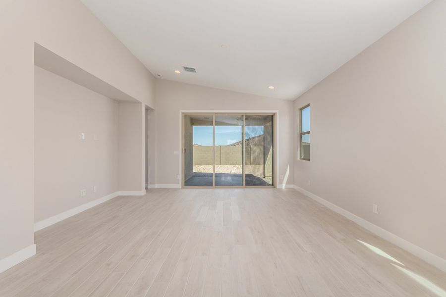 Representative unfurnished interior of a home built from the Lily by Taylor Morrison in CantaMia at Estrella 55+, Goodyear (Image 5).