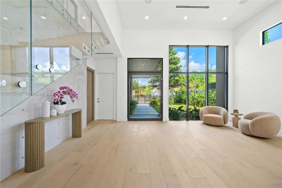 Furnished interior view inside a new home in , Miami (Image 5). Furnished interior view inside a new home in , Miami (Image 5).