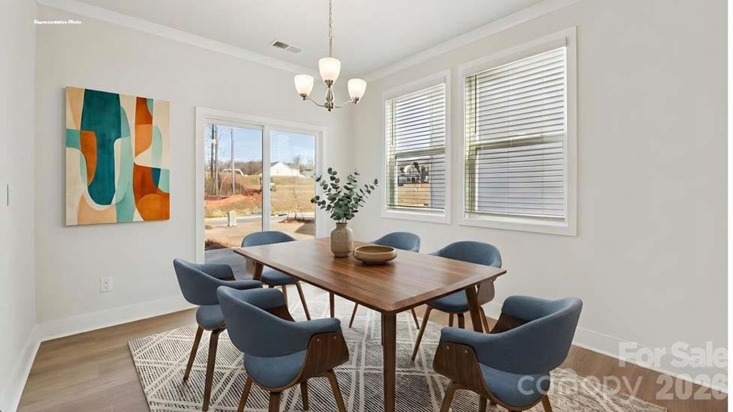 Furnished interior view inside a new home in Oak Grove Hill, Huntersville (Image 7).