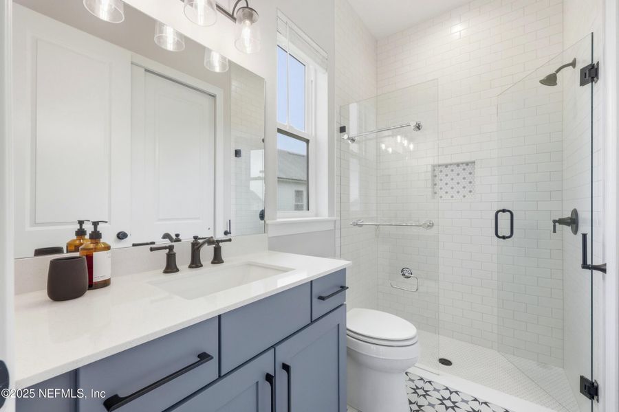 Furnished interior view inside a new home in , St. Augustine (Image 33).