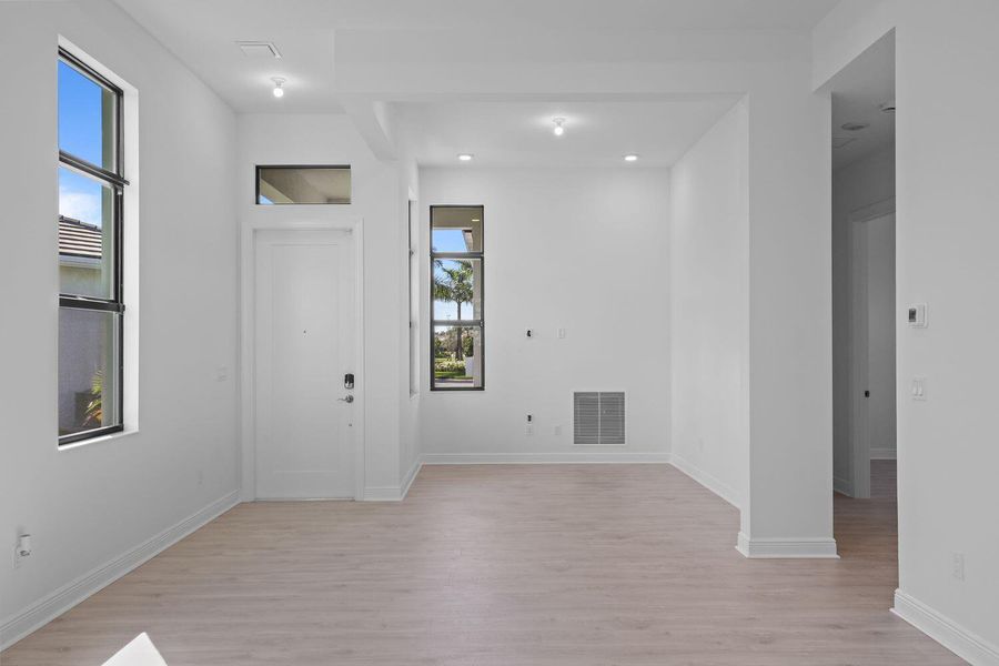 Furnished interior view inside a new home in Cresswind Palm Beach at Westlake, Westlake (Image 26).