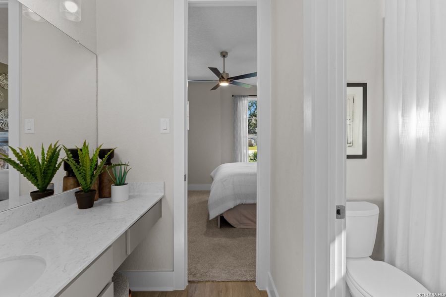 Furnished interior view inside a new home in Esperanza, Boerne (Image 6).