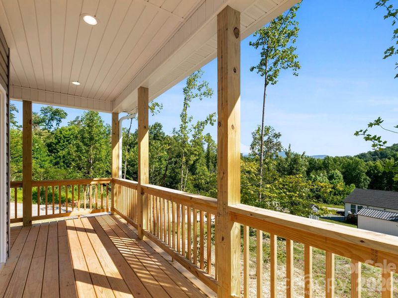 Exterior details and patio area of a home in , Old Fort (Image 17).