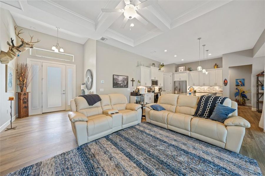 Furnished interior view inside a new home in , Punta Gorda (Image 9).