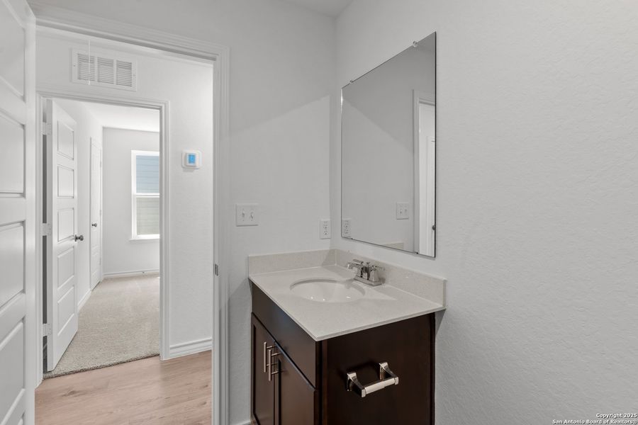 Furnished interior view inside a new home in Vista Real, Converse (Image 5).