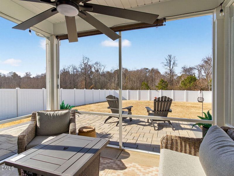 Screened in back Porch Screened in back Porch