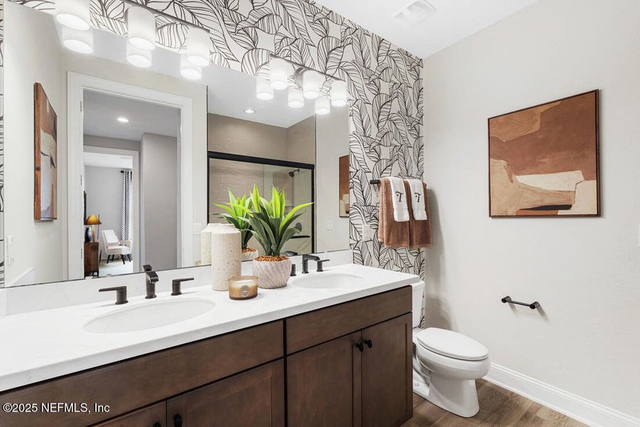 Furnished interior view inside a new home in , Palm Coast (Image 7).