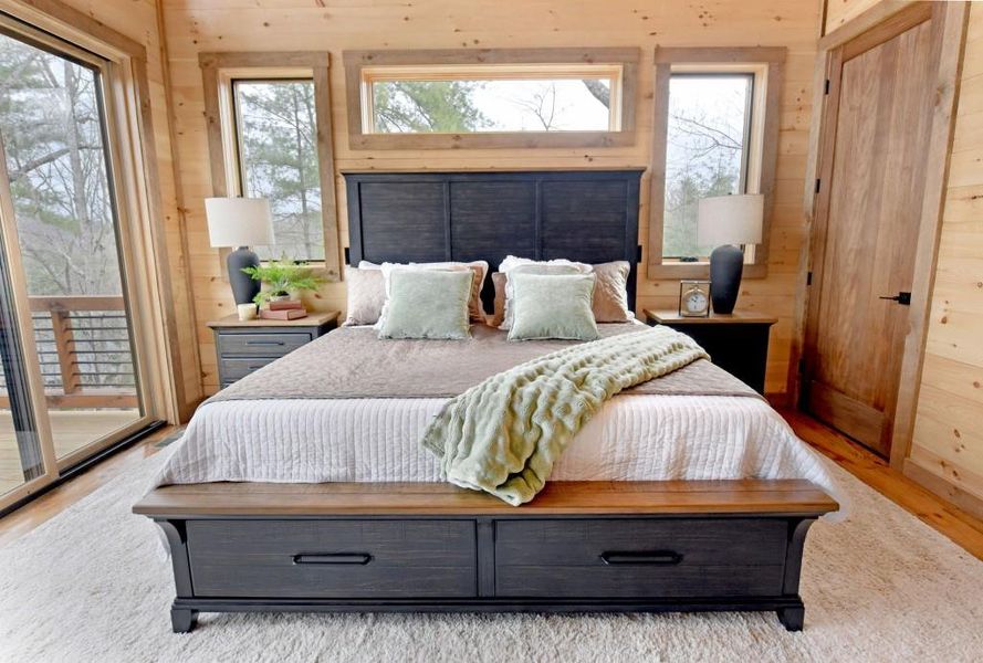 Furnished interior view inside a new home in , Blue Ridge (Image 12). Furnished interior view inside a new home in , Blue Ridge (Image 12).