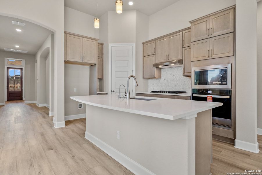 Furnished interior view inside a new home in Ventana, Bulverde (Image 7).