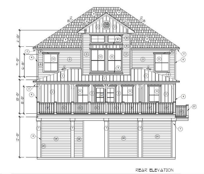 Exterior rendering of this home design in , Hitchcock, TX (Image 4).