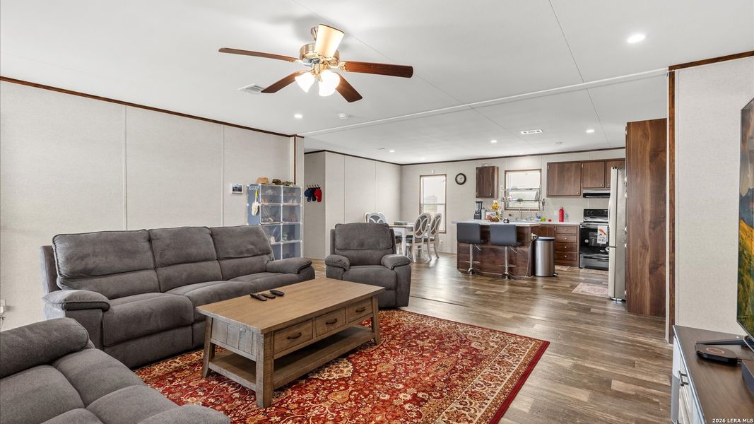 Furnished interior view inside a new home in , Jourdanton (Image 4).
