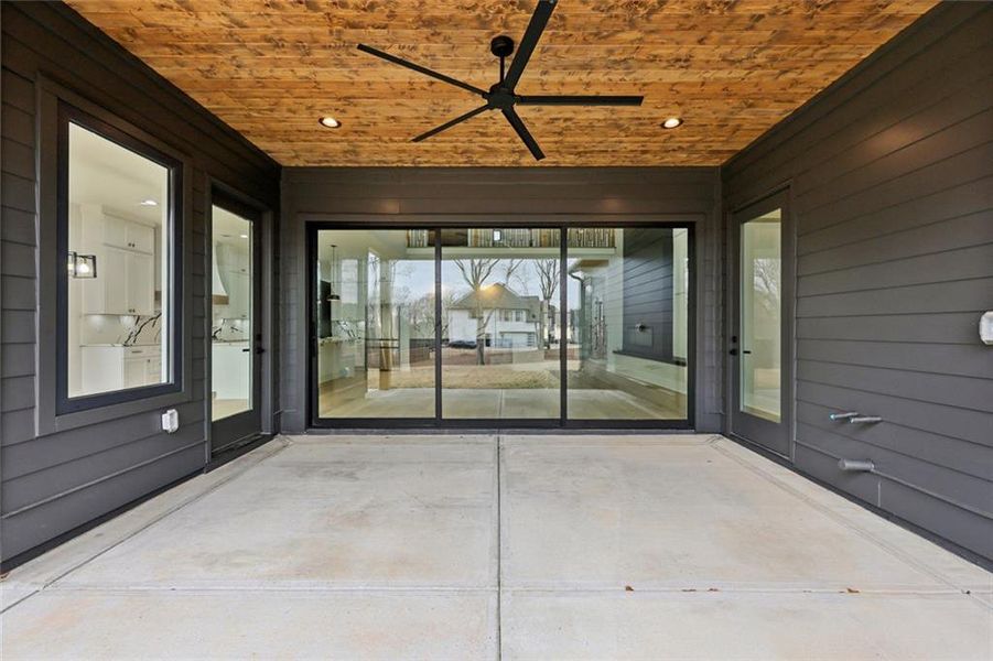 Exterior details and patio area of a home in , Auburn (Image 62).