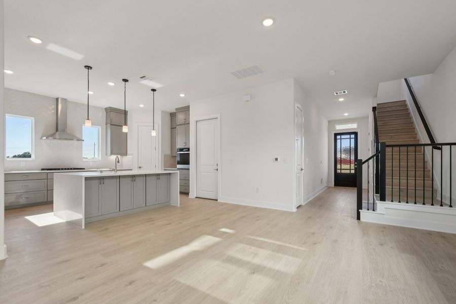 Furnished interior view inside a new home in Foxfield, Austin (Image 17).