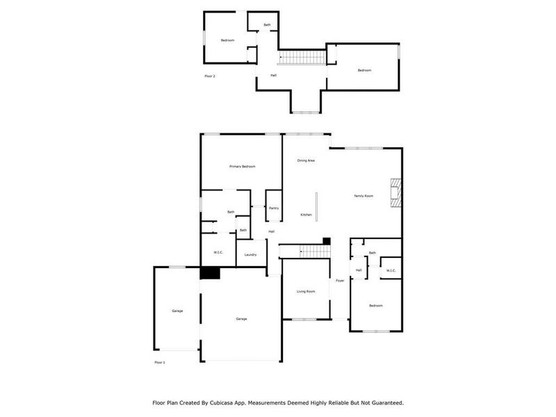 2D floor plan layout of this home in , Waleska, GA (Image 5).