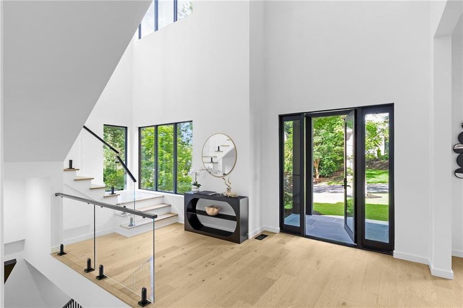 Furnished interior view inside a new home in , Atlanta (Image 32).