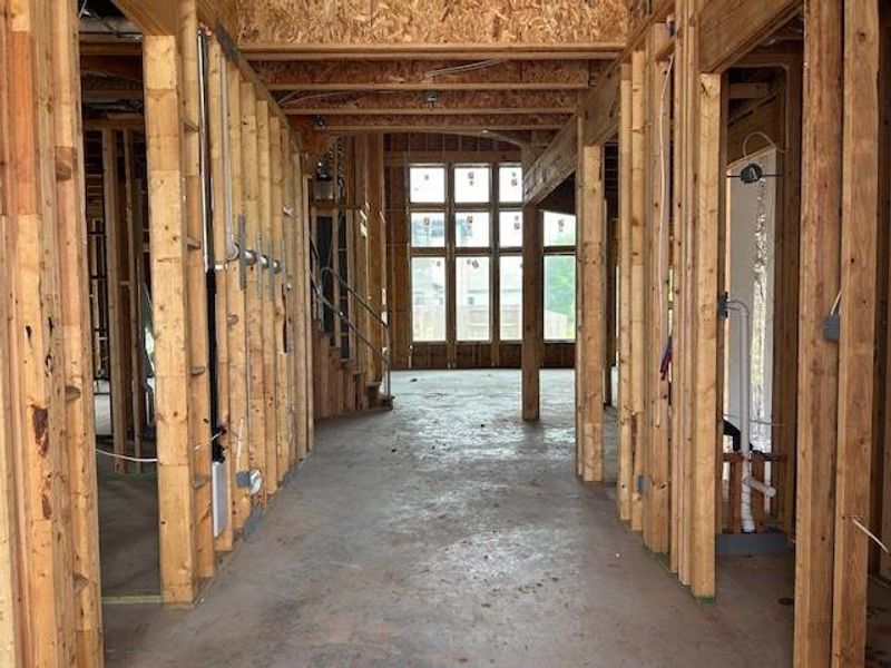 Entry into the home. Entry into the home.