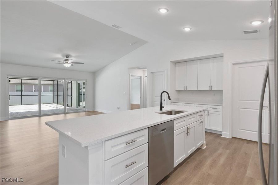 Furnished interior view inside a new home in Cape Coral, Cape Coral (Image 11).
